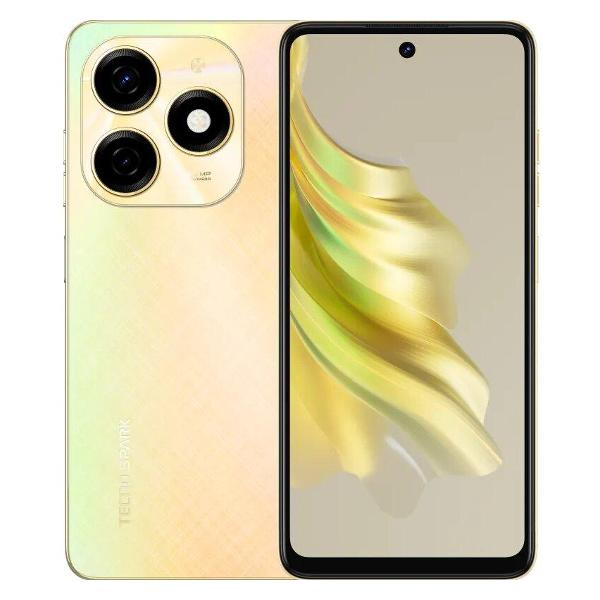 Купить Смартфон TECNO Spark 20 (8+256) Neon Gold